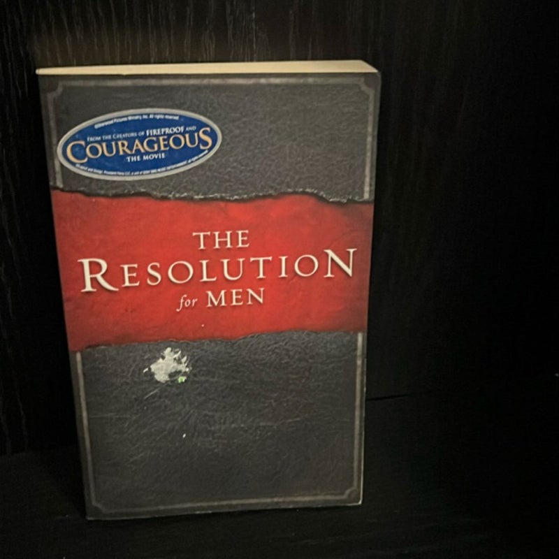 The Resolution for Men