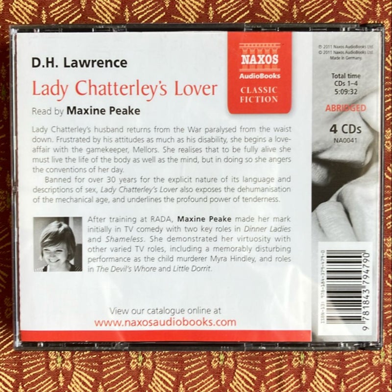 Lady Chatterley's Lover-Audio