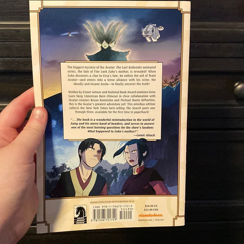 Avatar: the Last Airbender--The Search Omnibus