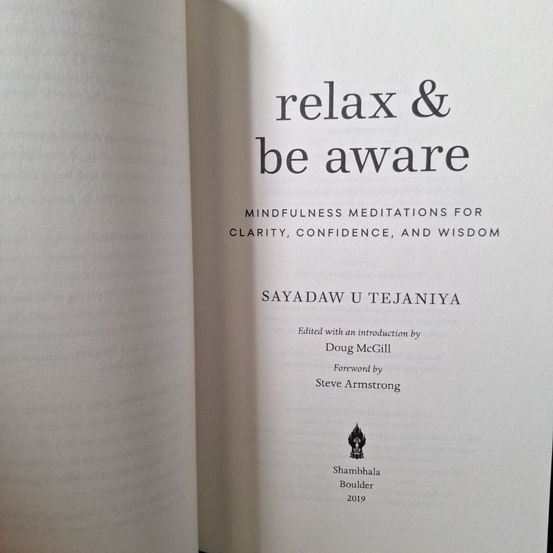 Relax & be aware 
