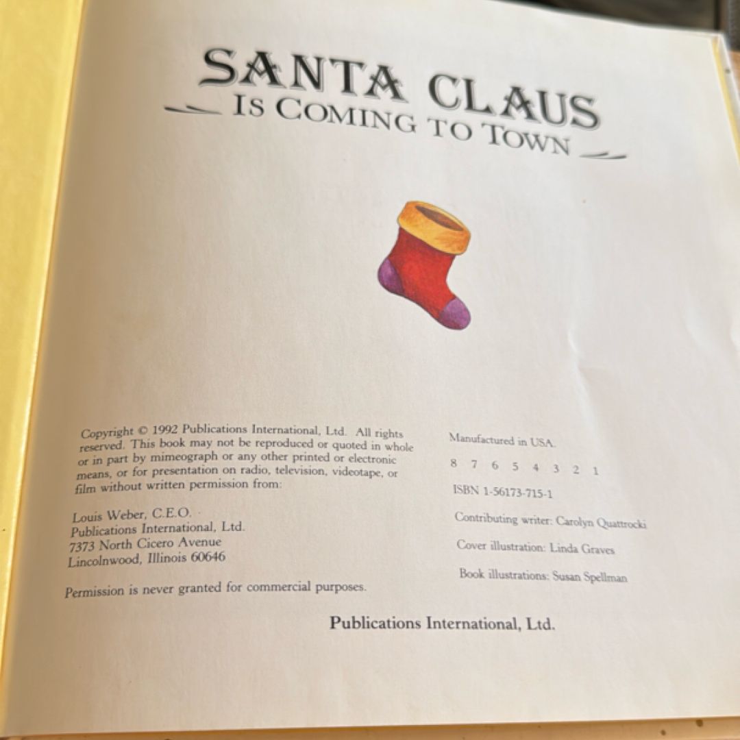 Santa Claus Is Coming to Town by