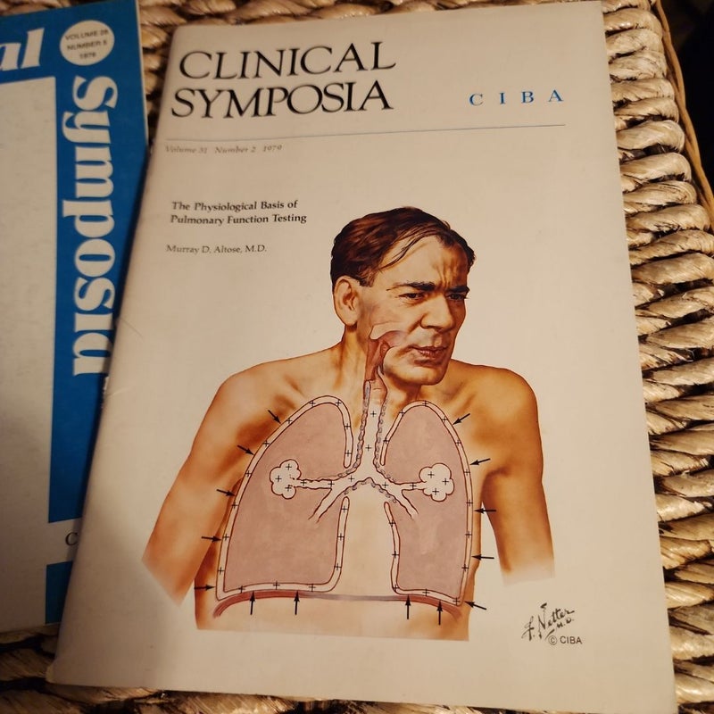 2 book lot: Clinical Symposia