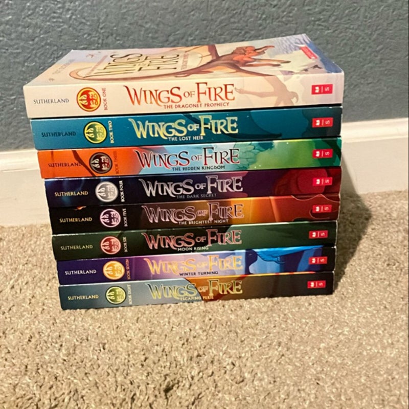 Wings of Fire Books 1-8