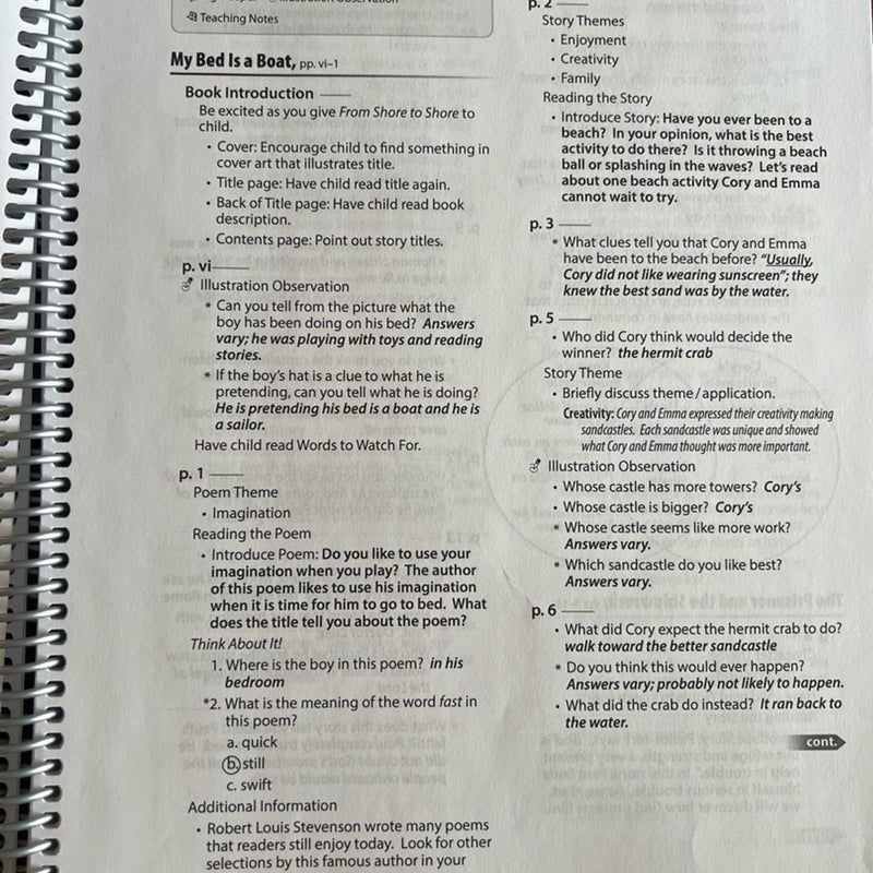 Abeka Reading 3: Answer Key