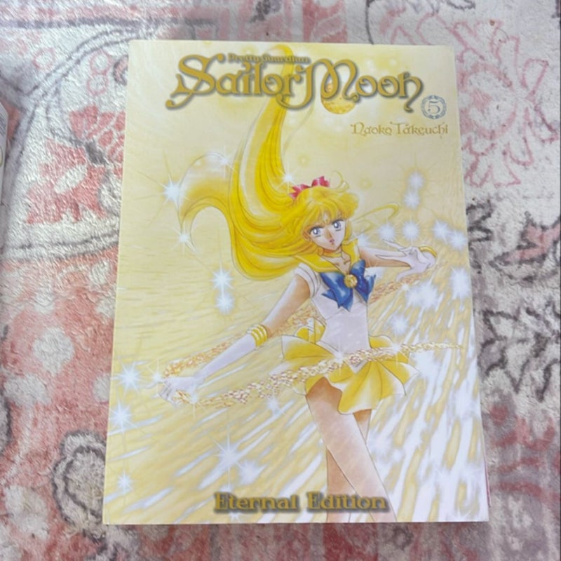 SAILOR MOON ETERNAL EDITION VOL 2,3,4,5 + SAILOR V VOL 1 LOT