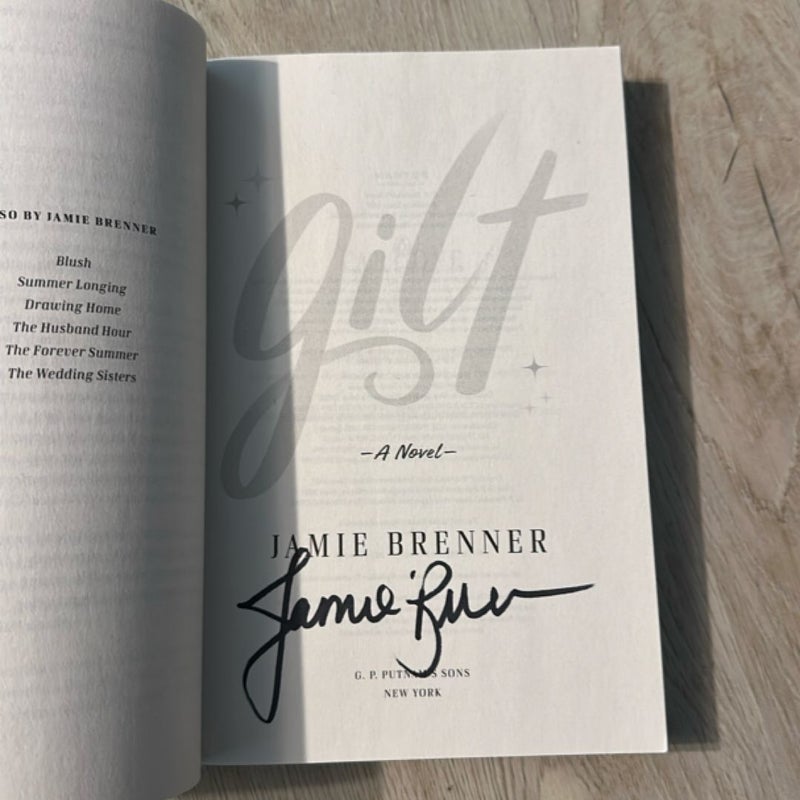 Gilt- SIGNED BY AUTHOR