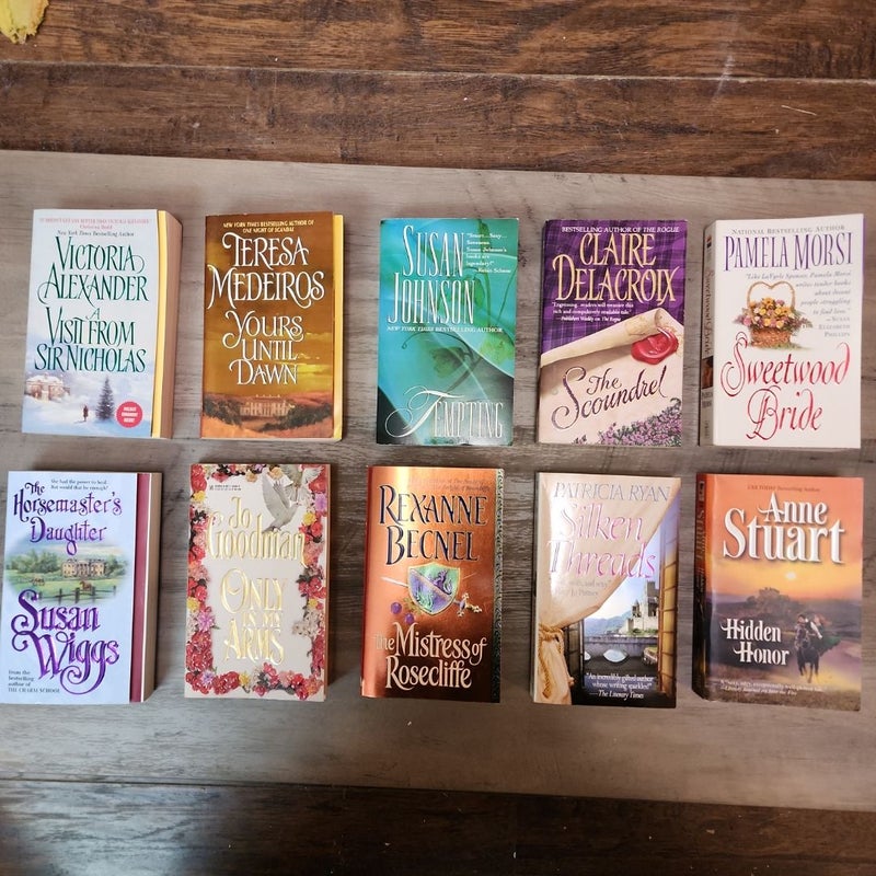 Bundle of 10 Historical Romance Novels