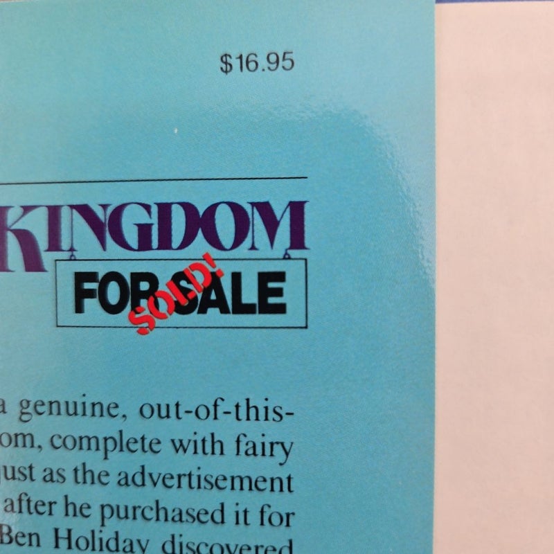 Magic Kingdom for Sale - Sold! 1st edition/1st print