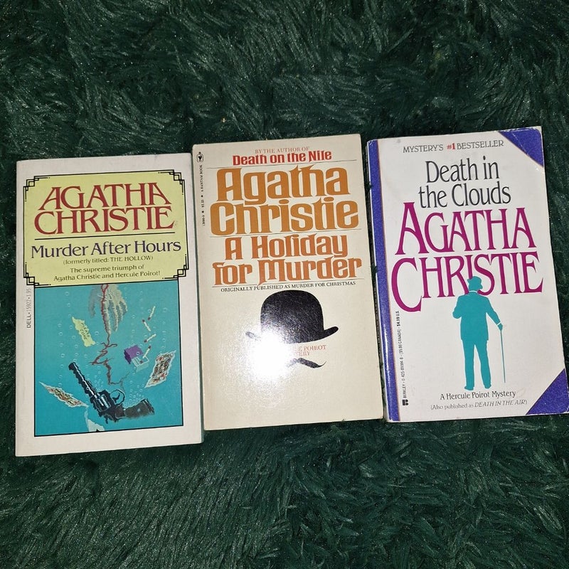 Agatha Christie 3-Books