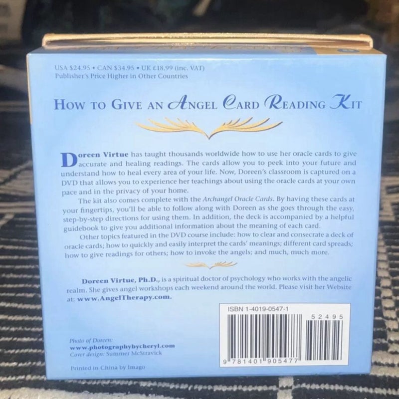 How To Give An Angel Card Reading Kit (DVD, Book & Cards)