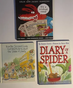 3 Picture Book Hardcovers for Children as