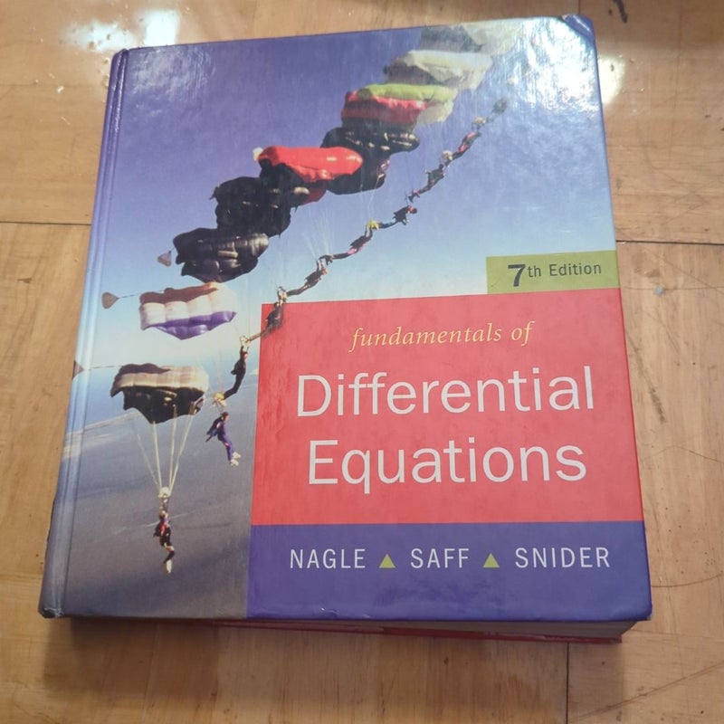 Fundamentals of Differential Equations
