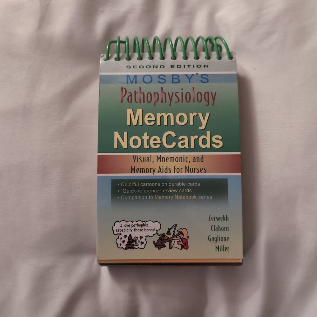 Mosby's Pathophysiology Memory NoteCards by JoAnn Zerwekh, Jo Carol ...