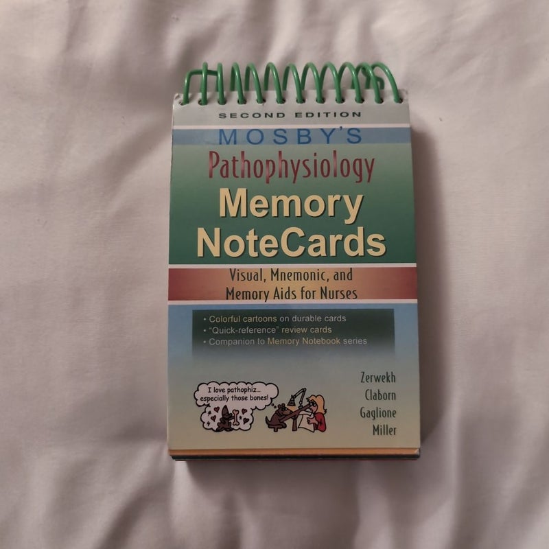 Mosby's Pathophysiology Memory NoteCards