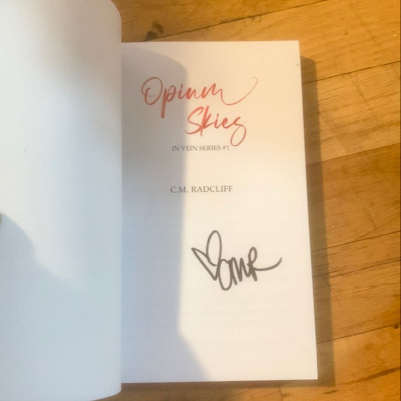 Opium Skies Cover to Cover Signed Special Edition