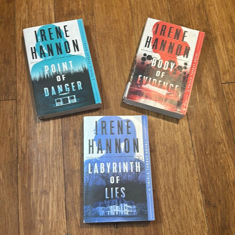3 Book Bundle: Labyrinth of Lies, Body Of Evidence, Labyrinth Of Lies