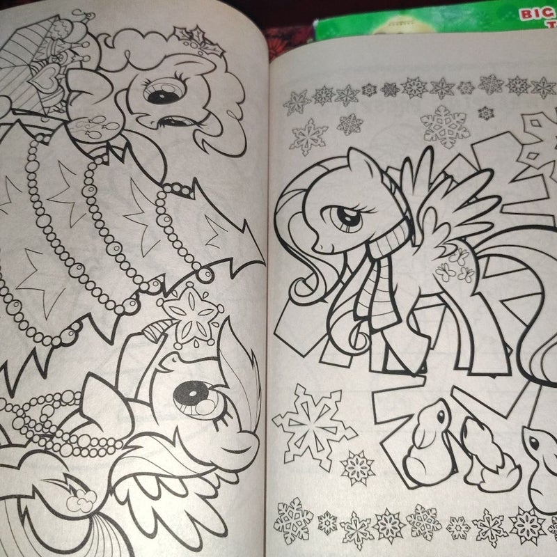 Coloring book bundle: Holiday, Animals & Character fun!