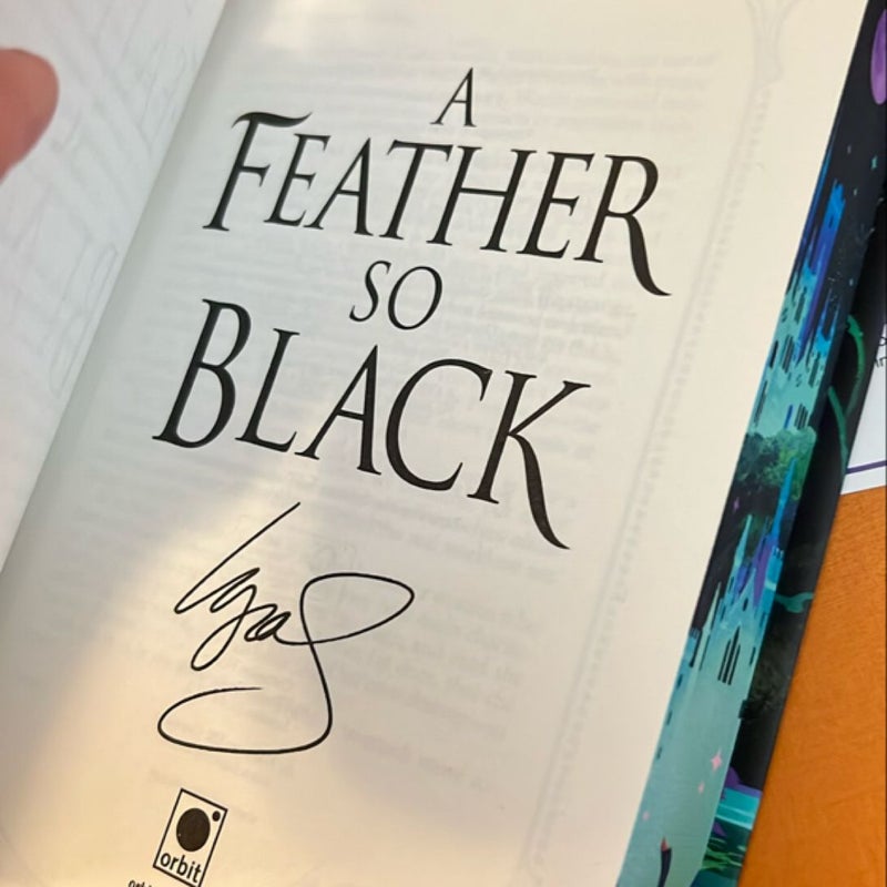 A Feather So Black (signed!)