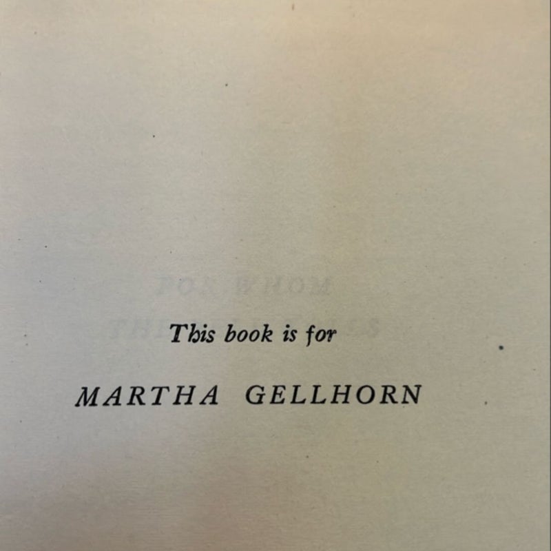 For Whom the Bell Tolls