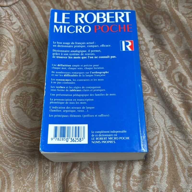 Le Robert Micro Poche by , Paperback | Pangobooks