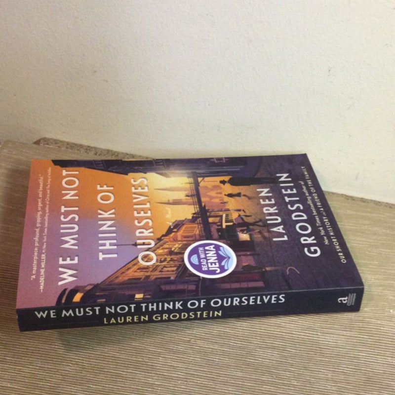 We Must Not Think of Ourselves