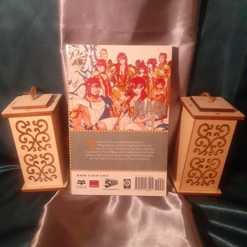 Magi: the Labyrinth of Magic, Vol. 18