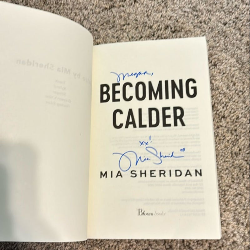 Becoming Calder (SIGNED)