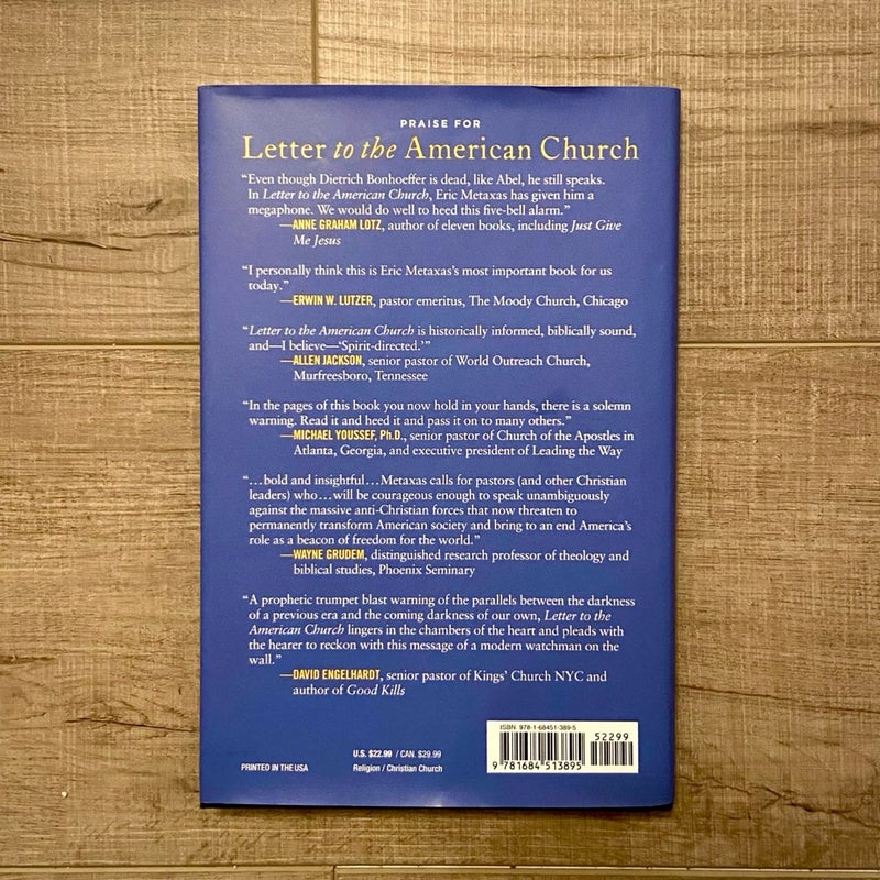 Letter to the American Church