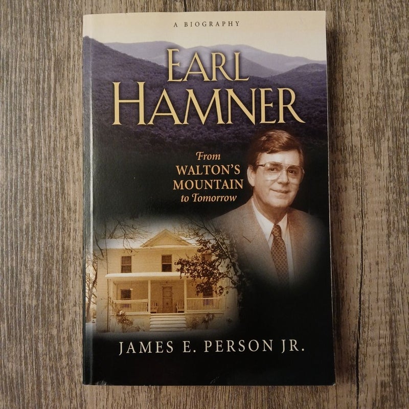 Earl Hamner *Signed "Real Life John Boy" from Walton's Mountain, Earl Hamner 