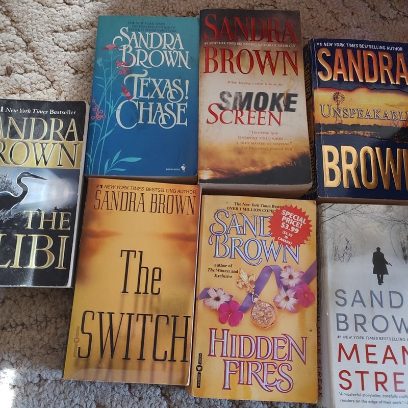 Sandra Brown bundle