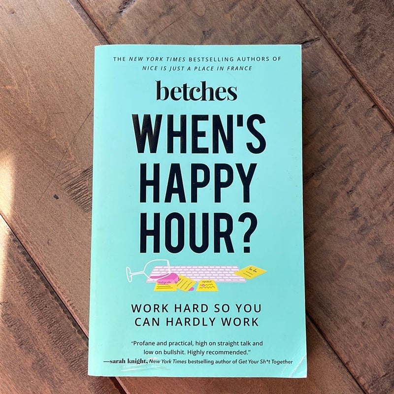 When's Happy Hour?