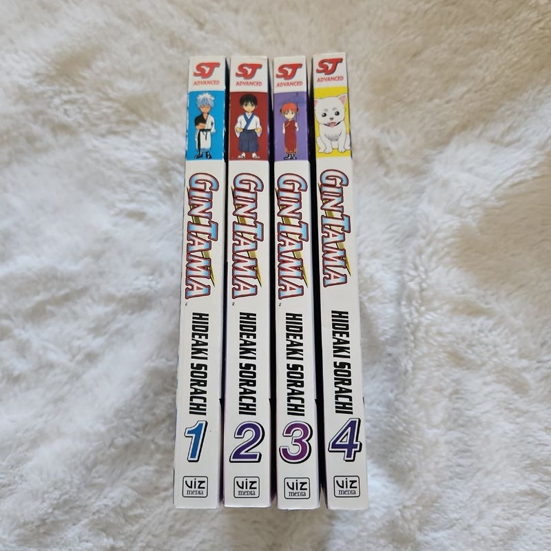 Gin Tama, Vol. 1, 2, 3, 4
