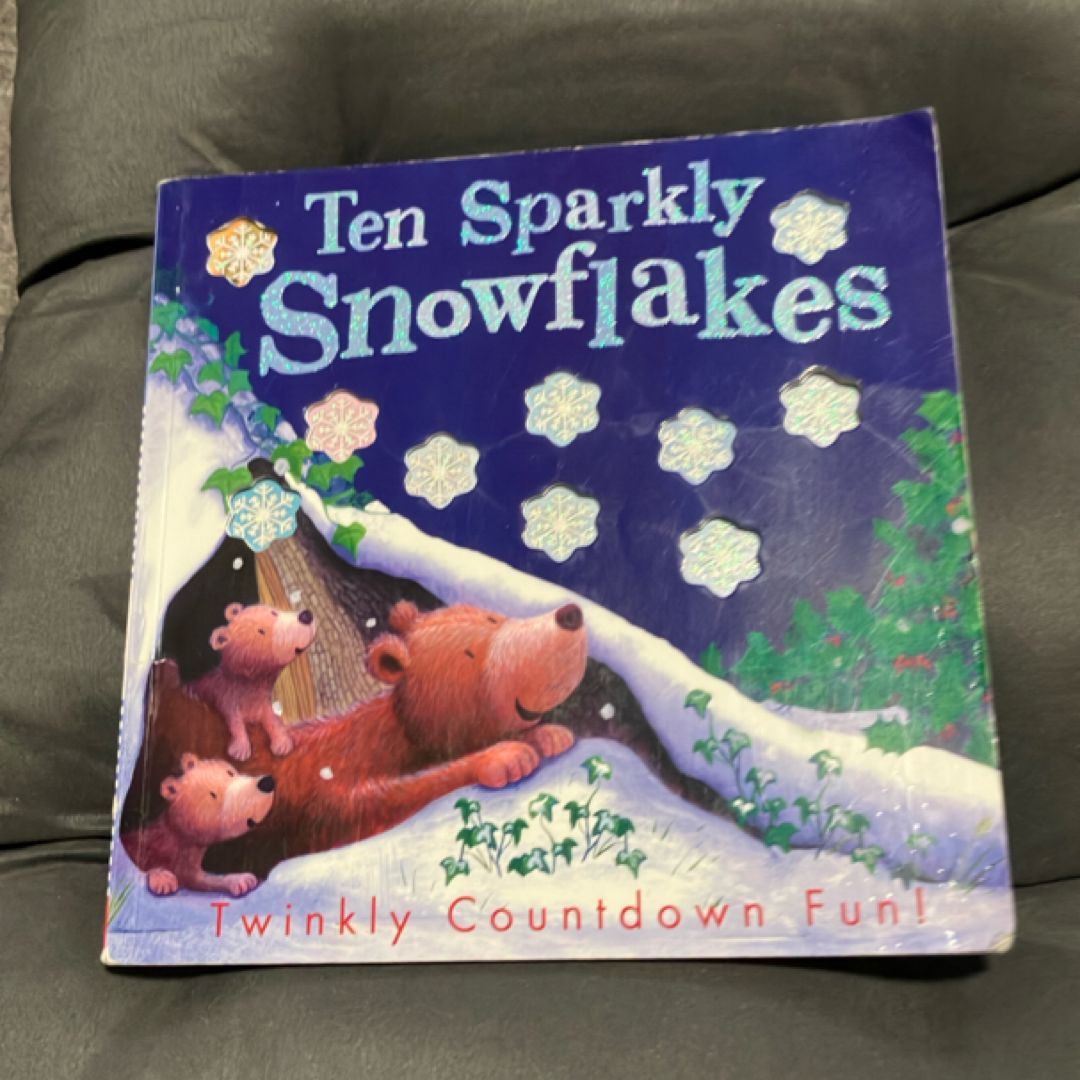 Ten Sparkly Snowflakes