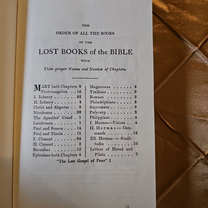 The Lost Books of the Bible