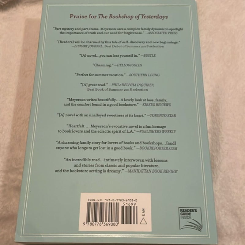 The Bookshop of Yesterdays