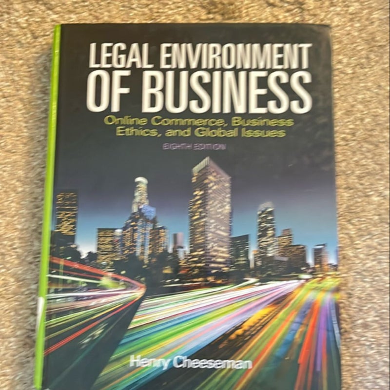 Legal Environment of Business