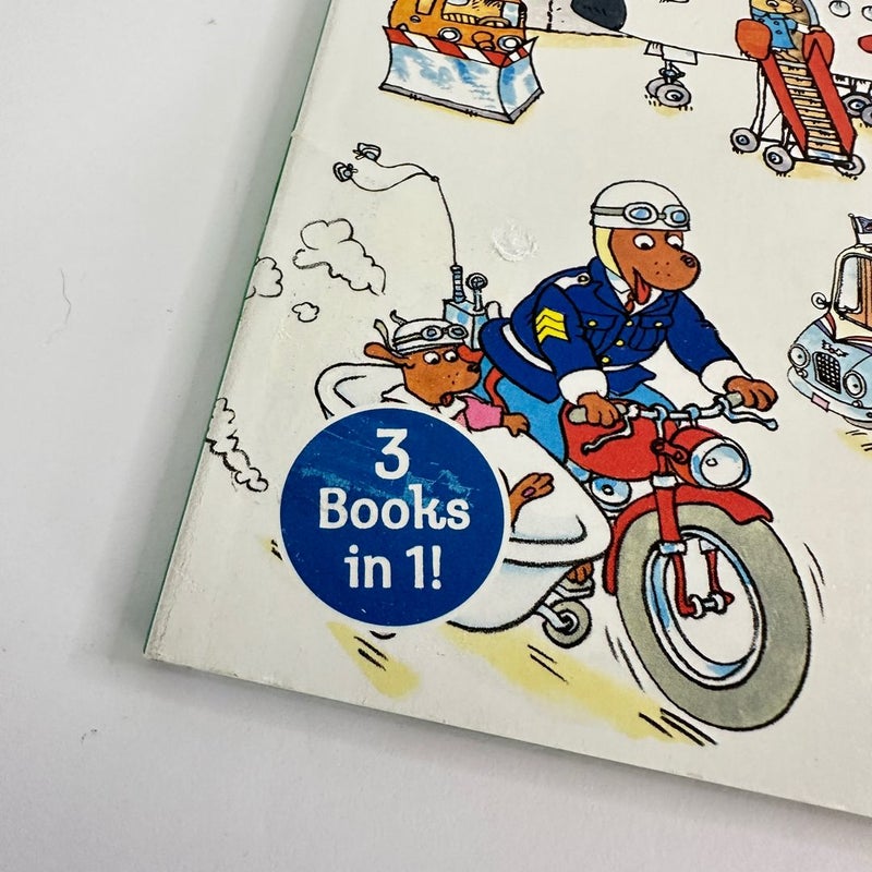 Richard Scarry’s Vrooming, Zooming Stories-3 Stories in 1 Book