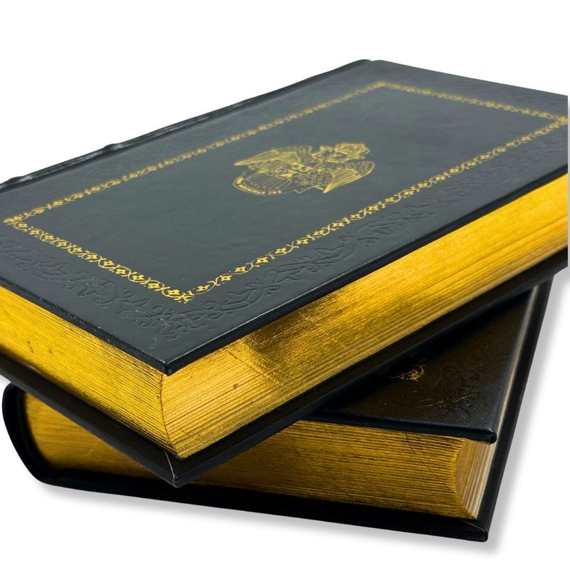 The Secret Tradition in Freemasonry two Volumes set by Arthur Edward Waite Leather-Bound