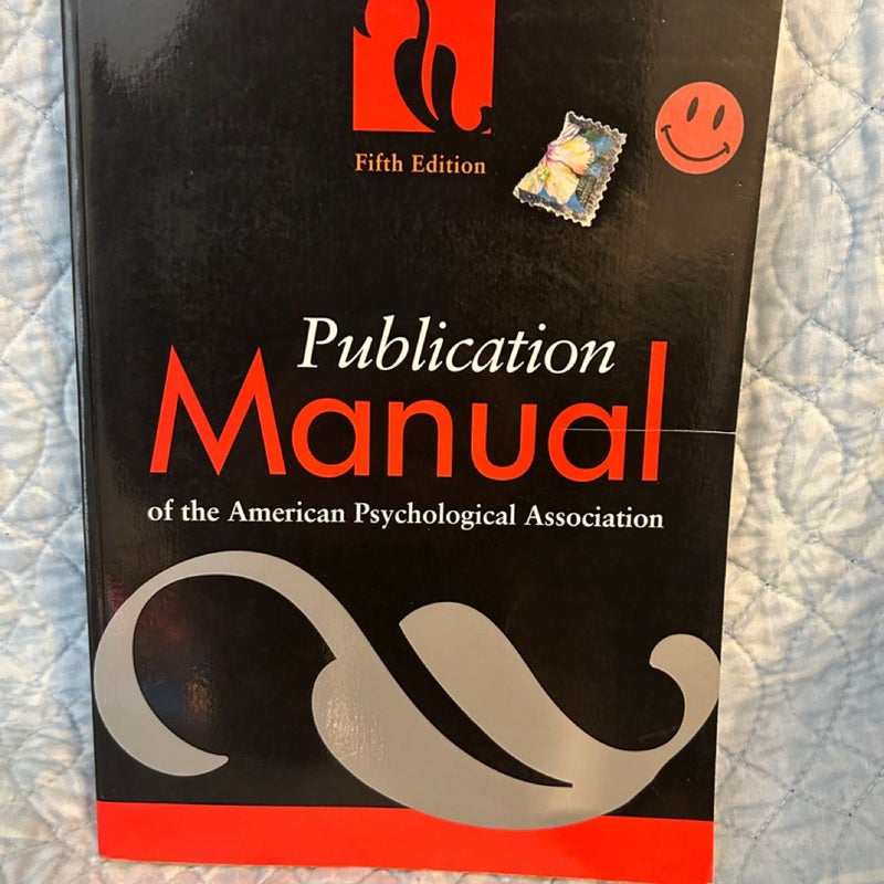 Publication Manual of the American Psychological Association