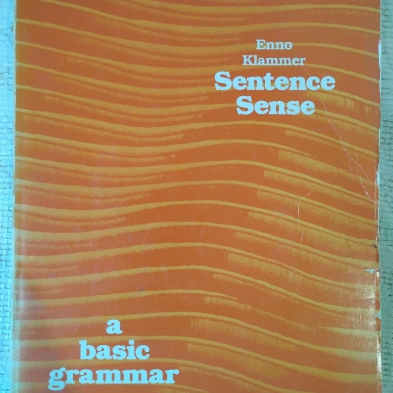 Sentence Sense