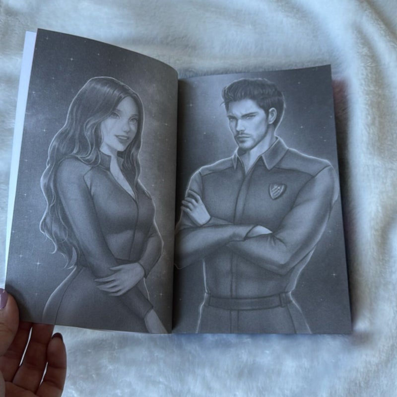 A Love Beyond the Stars - Signed with sprayed edges 