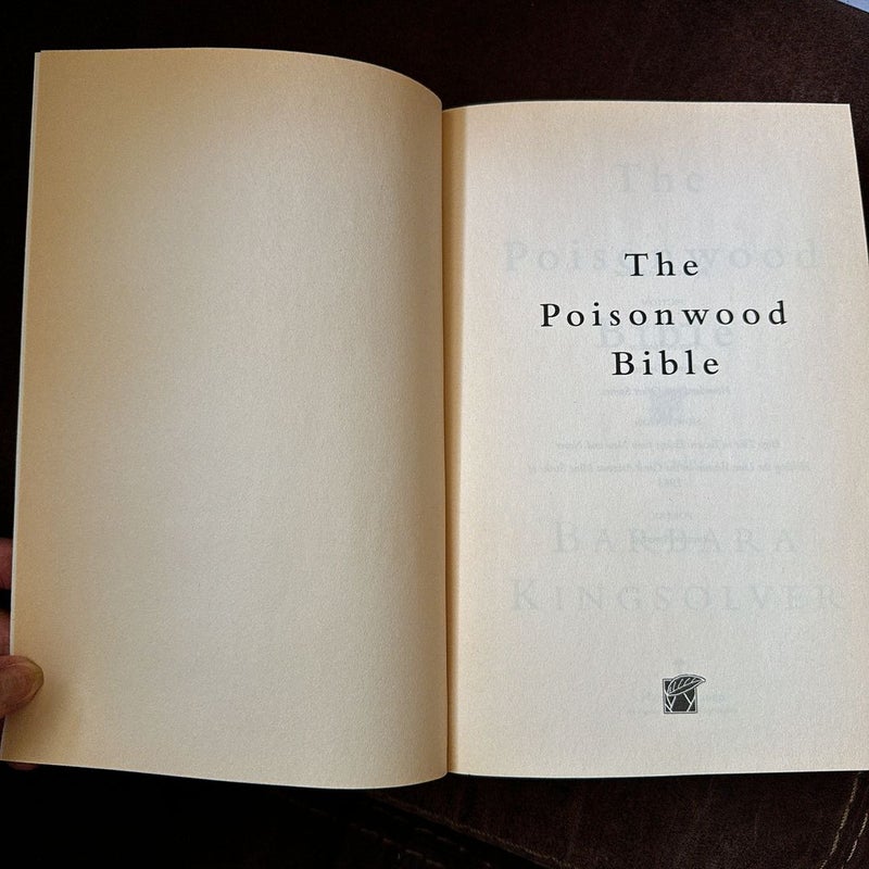 The Poisonwood Bible-advance reading copy
