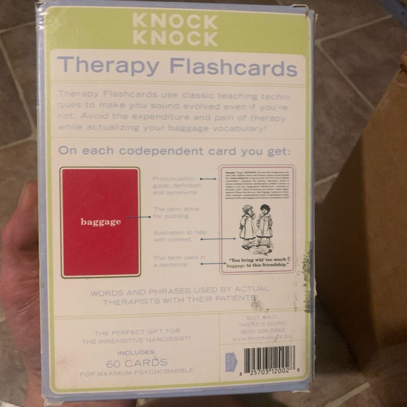 Knock Knock Therapy Flash Cards 