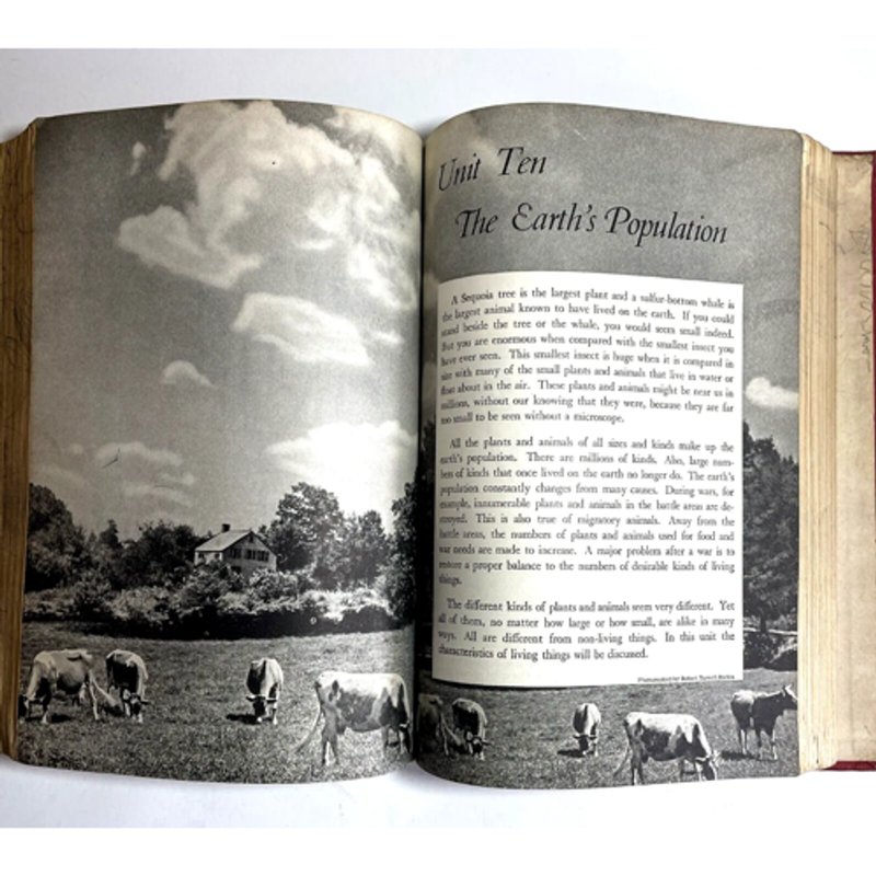 Everyday Science 1946 science textbook, Publisher Ginn and Company ...