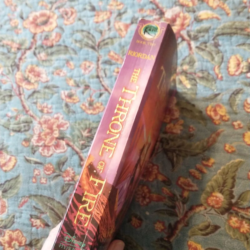 Kane Chronicles, the, Book Two the Throne of Fire