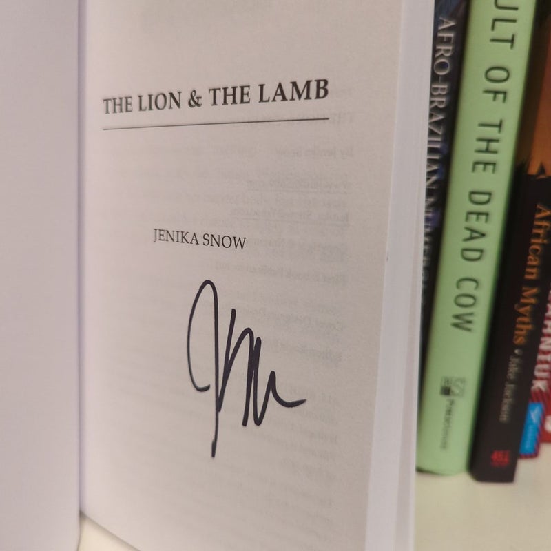 The Lion & The Lamb *Signed*