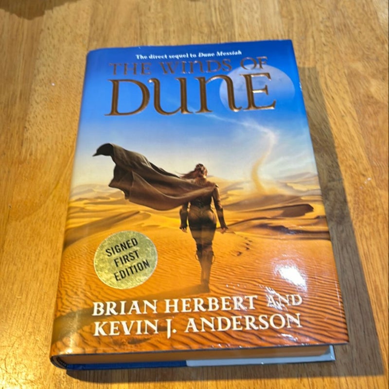 The Winds of Dune * Double signed 1st Ed /1st