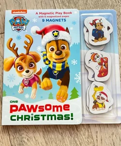 One Pawsome Christmas: a Magnetic Play Book (PAW Patrol)