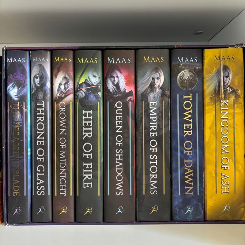 *DUSTJACKETS ONLY* Original Throne of Glass Hardcover Dustjackets