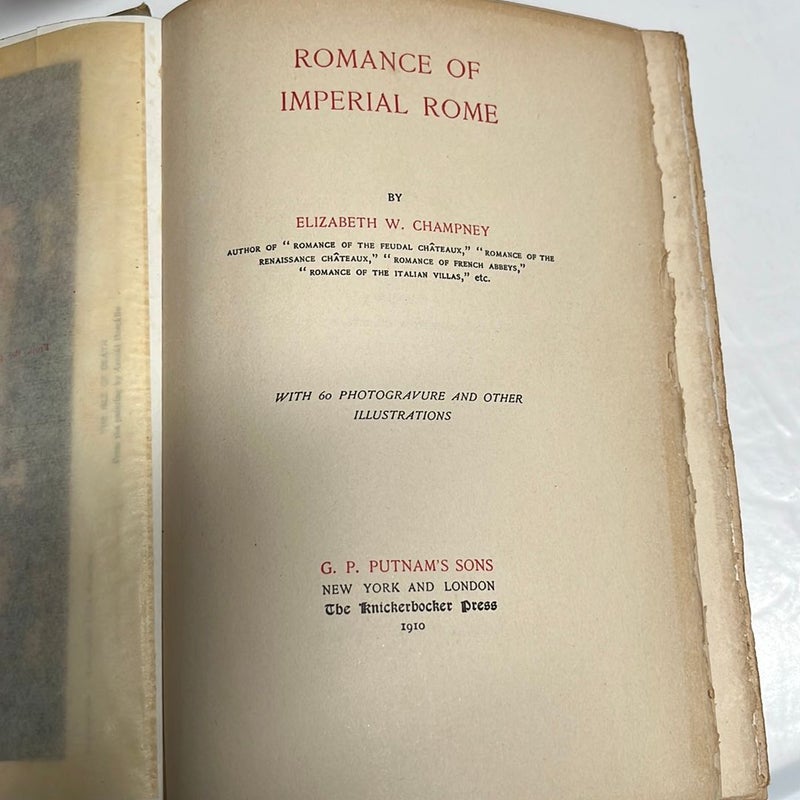 Romance of Imperial Rome (1910)